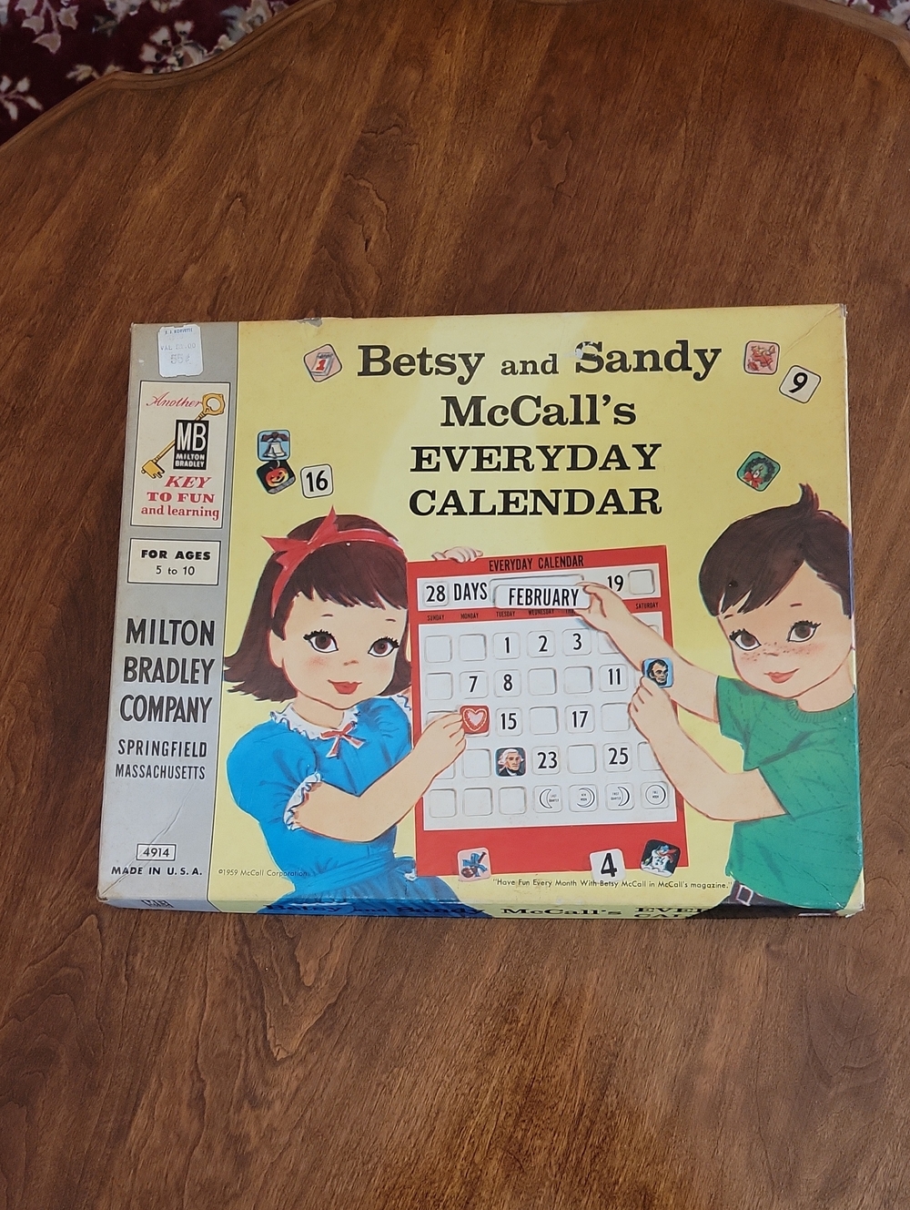 1959 Betsy and Sandy McCall's Everyday Calendar